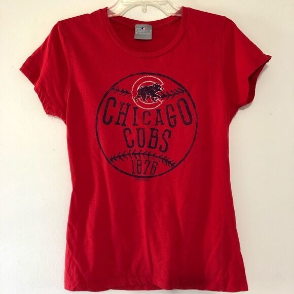 Genuine Merchandise Chicago Cubs Red T-shirt - Picture 1 of 5